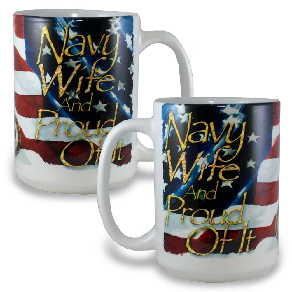 Navy Wife Coffee Mug