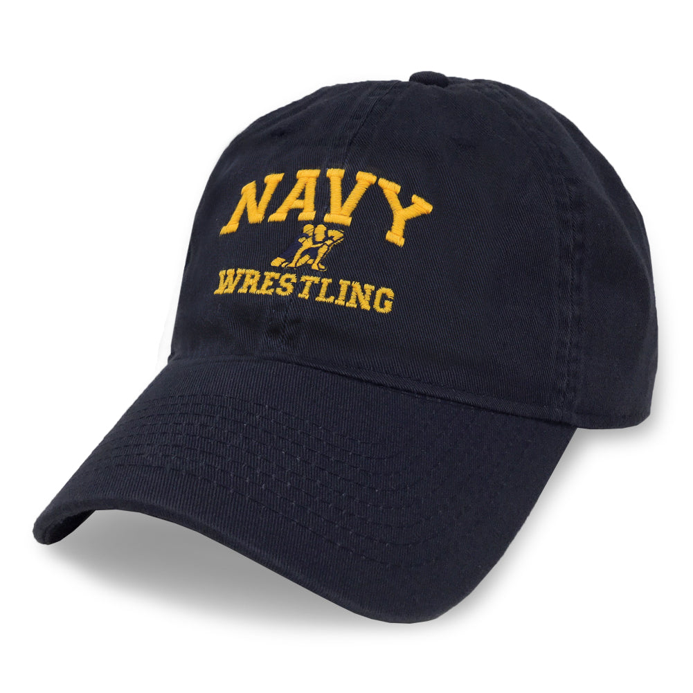 NAVY WRESTLING HAT (NAVY) 3