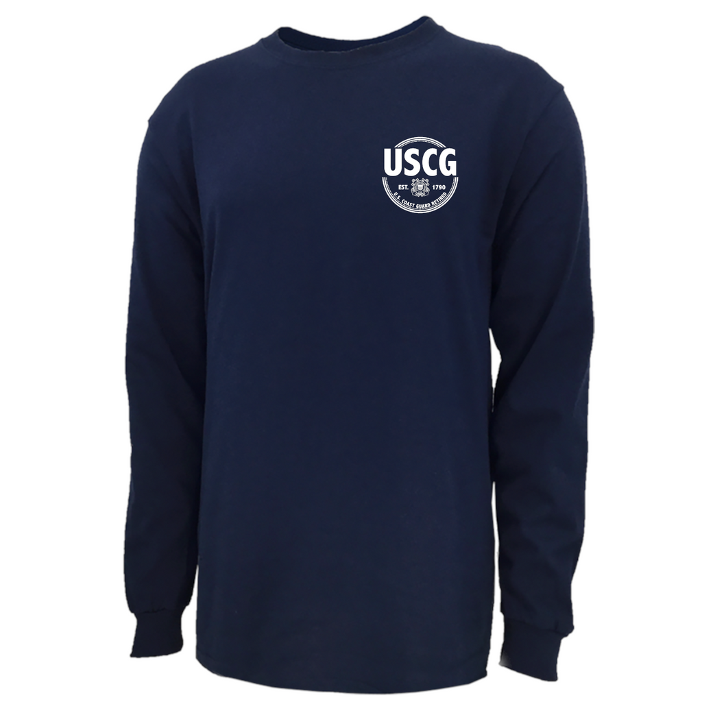 Coast Guard Retired Long Sleeve T-Shirt