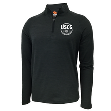 Load image into Gallery viewer, Coast Guard Veteran Performance 1/4 Zip