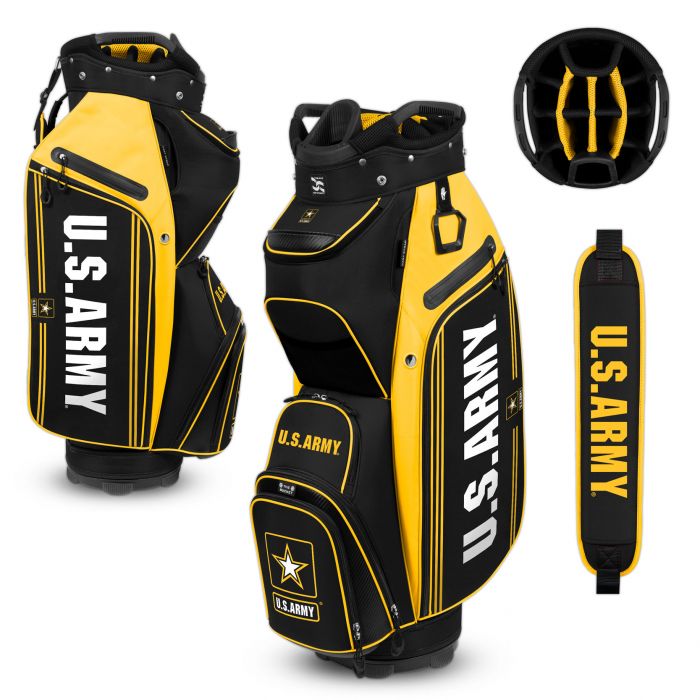 U.S. Army Bucket III Cooler Cart Bag (Black/Gold)*