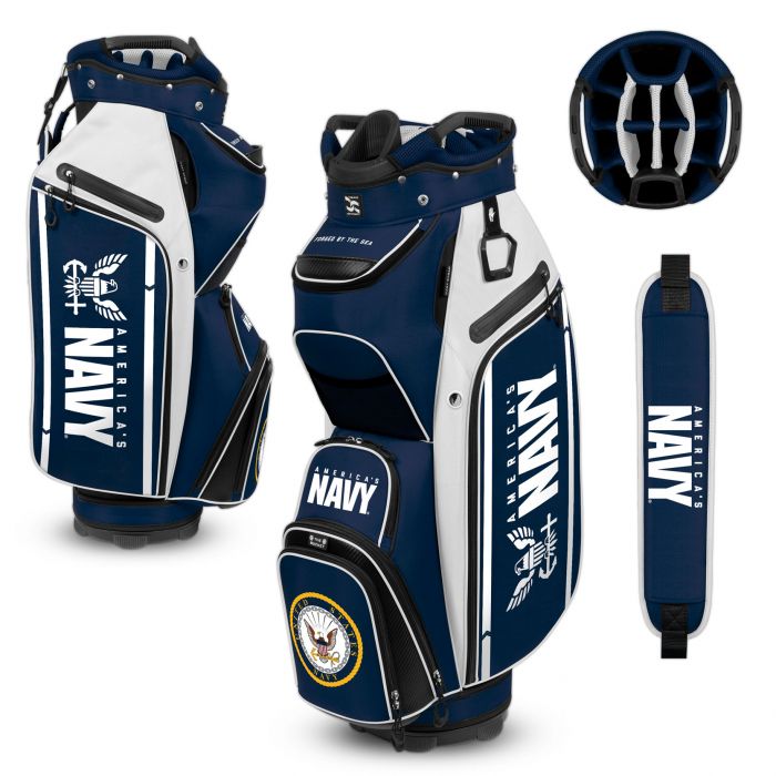 U.S. Navy Bucket III Cooler Cart Bag (Navy/White)*