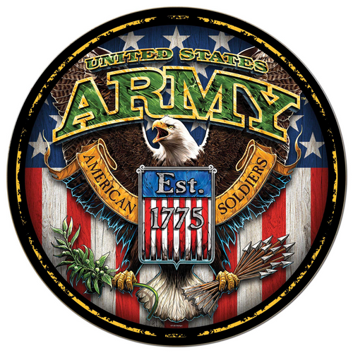 United States Army Fighting Eagle Circle (20x20)*