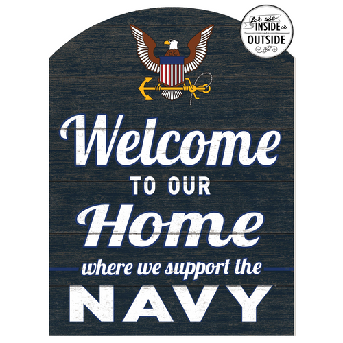 Navy Indoor Outdoor Marquee Sign (16x22)*