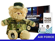 Load image into Gallery viewer, Airman Sleeptight Bear &amp; Storybook