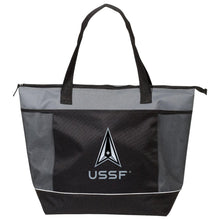 Load image into Gallery viewer, Space Force Shopping Cooler Tote (Grey)