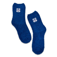 Load image into Gallery viewer, Coast Guard Seal Ladies Cozy Socks (Navy)