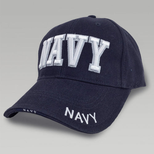 Navy 3D Block Hat