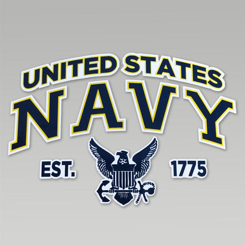 Navy Est. Decal