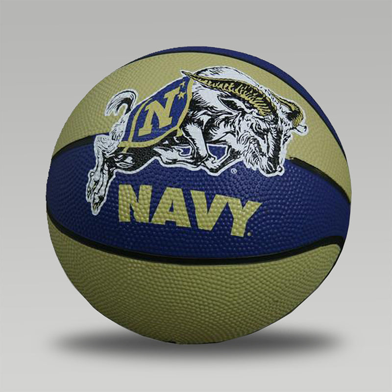 NAVY RUBBER BASKETBALL