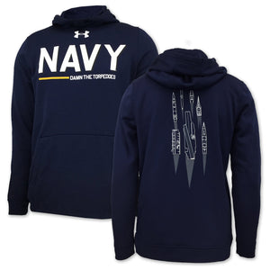 U.S. Navy Sweatshirts: Navy Under Armour Damn The Torpedoes Ship Hoodie ...