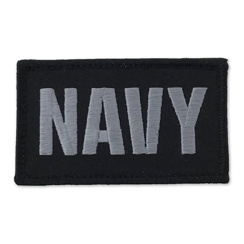 NAVY VELCRO PATCH (BLACK)