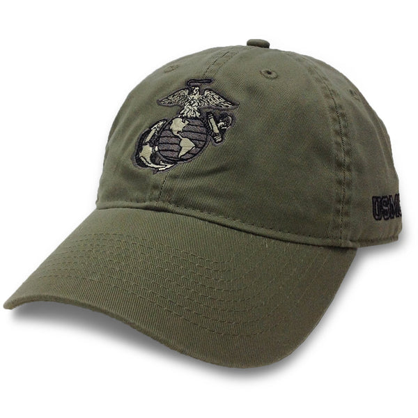 USMC EGA Twill Cap (Moss)