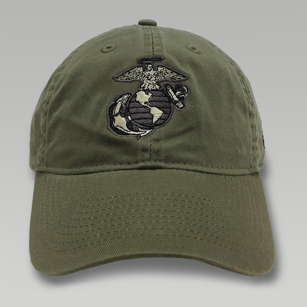 USMC EGA Twill Cap (Moss)